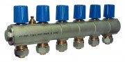  MANIFOLD,W/FLOWMETER,.ECA02,1'',4 OUT COLD