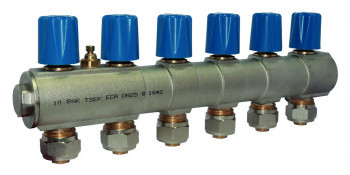 MANIFOLD,W/FLOWMETER,.ECA02,1'',4 OUT COLD