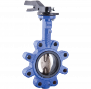  Lug Vulcanized Butterfly Valve (Nickel Clapper)